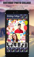 Happy Birthday Photo Collage تصوير الشاشة 2