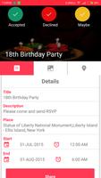 Birthday Invite Card With RSVP screenshot 1