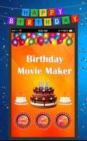 Birthday Video Maker Cartaz