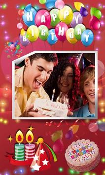 Birthday Photo Frame 截图 1