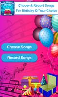 Birthday Songs & Effects For Celebrations Affiche