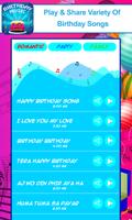 Birthday Songs & Effects For Celebrations capture d'écran 1