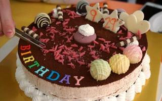 Birthday Cake Design penulis hantaran