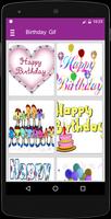 Happy Birthday Animated gif plakat