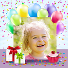 Birthday Photo Cards Maker 图标