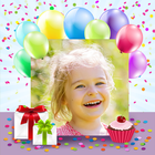 Birthday Photo Cards Maker icon