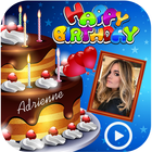 Happy Birthday Song With Name أيقونة