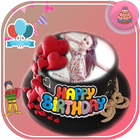 Photo On Birthday Cake آئیکن