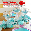 Birthday Supplies Decorations
