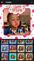 Birthday Photo Frames ภาพหน้าจอ 3