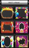 Birthday Photo Frames اسکرین شاٹ 1