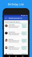 Birthday Reminder Pro постер