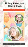 Birthday Wishes  Photo Editor & Effects capture d'écran 3