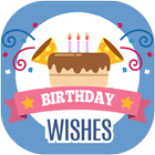 Desejos de aniversário e cartões de felicitações ícone