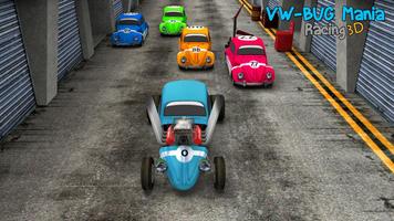 Car Racing Vw Bug Mania AWD 3D screenshot 2