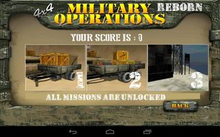 4x4 Military Operations Reborn স্ক্রিনশট 1