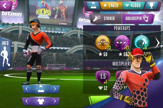 Kicks!Football Warriors-Soccer 1.0.8 APK + Mod (Unlimited money) for Android