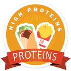 High Protein Foods Zeichen