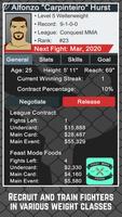 MMA Manager capture d'écran 1