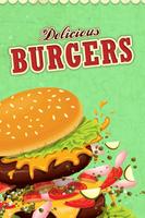 Poster Burger Maker