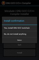 GCC C / C++ / FORTRAN Compiler تصوير الشاشة 3