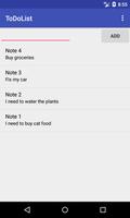ToDo List screenshot 1
