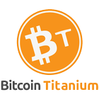 Bitcoin Titanium Wallet-icoon