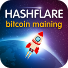 Hashflare - cloud mining bitcoin on the phone icône