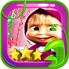 Genius Cute Masha Link Puzzle آئیکن