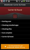 Bitdefender Carrier IQ Finder скриншот 1