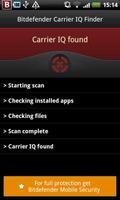 Bitdefender Carrier IQ Finder capture d'écran 1