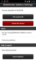 3 Schermata Bitdefender Safebox