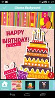 Birthday Card Maker اسکرین شاٹ 1