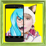 Anime face manga photo editor