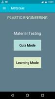 Material Testing (Plastic Engineering) poster