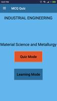 Material Science & Metallurgy (Industrial Engg) poster