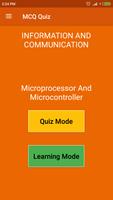 Microprocessor & Microcontroller MCQ Quiz poster