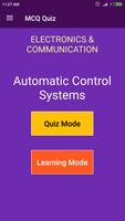 Automatic Control Systems poster