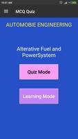 Alternative Fuel & Power System MCQ Quiz poster