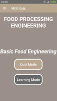 Basic Food Engineering (Food Processing) MCQ Quiz poster