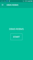 DBMS & RDBMS poster