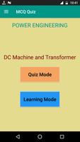 DC Machine and Transformer poster