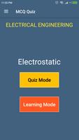 Electrostatic (Electrical Engineering) MCQ Quiz Affiche