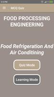 Food Refrigeration & Air Conditioning MCQ Quiz poster