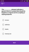 HTML (Paperset 3) MCQ Quiz screenshot 3