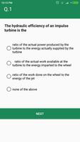 Hydraulic Machine MCQ Quiz screenshot 3