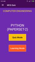 Python (Paperset 2) MCQ Quiz poster