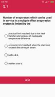 Process Equipment & Plant Design MCQ Quiz screenshot 3