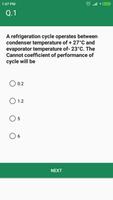 Refrigeration & Air Conditioning MCQ Quiz screenshot 3