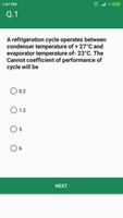 Refrigeration & Air Conditioning MCQ Quiz اسکرین شاٹ 3